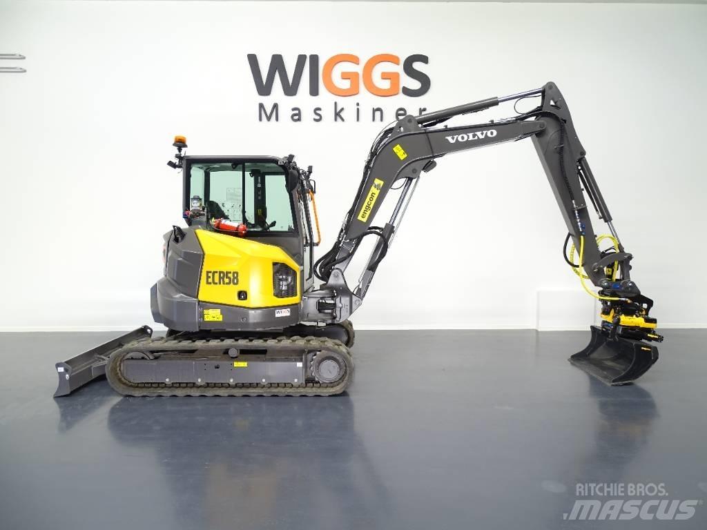 Volvo ECR58F Mini rýpadlá < 7t