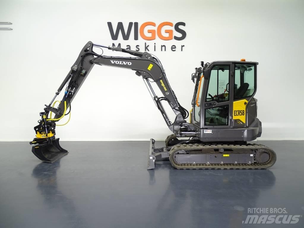 Volvo ECR58F Mini rýpadlá < 7t