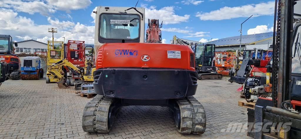 Kubota KX 080-3 Midi rýpadlá 7 t - 12 t