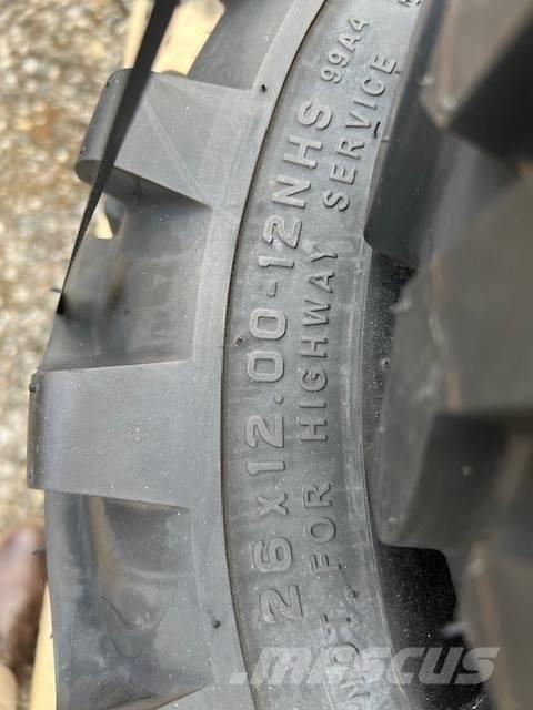 Iseki WHEELS & TYRES Pneumatiky, kolesá a ráfiky