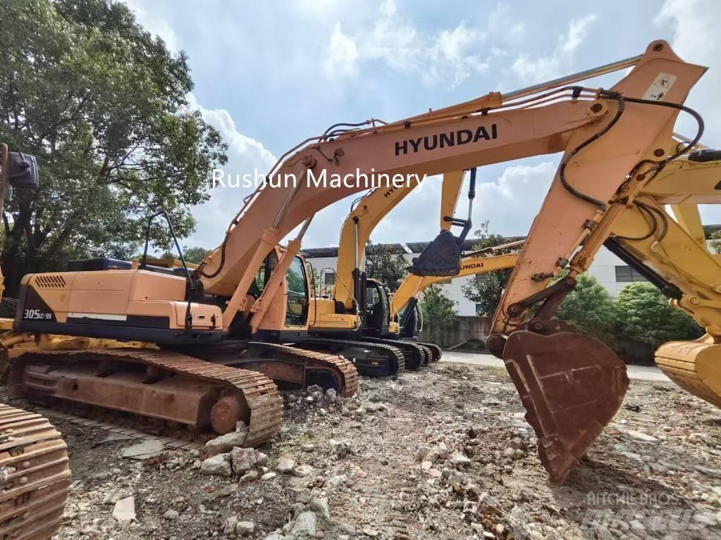 Hyundai 305 Pásové rýpadlá