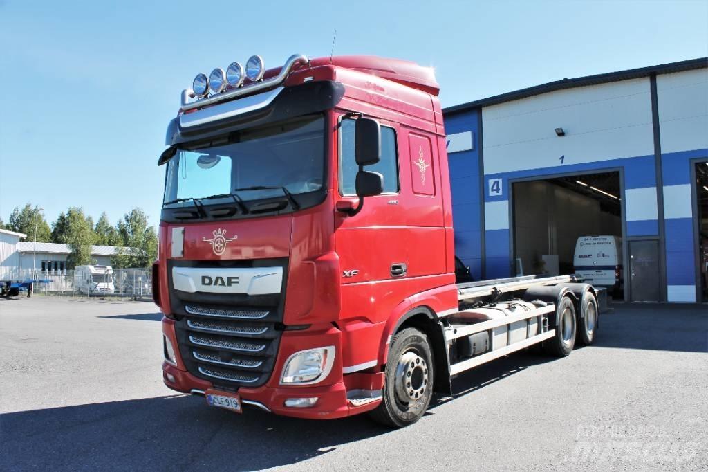 DAF XF 480 FAS 6x2 Nosiče kontajnerov/Prepravníky kontajnerov