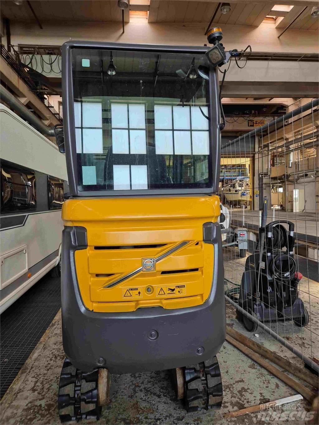 Volvo EC18C Mini rýpadlá < 7t