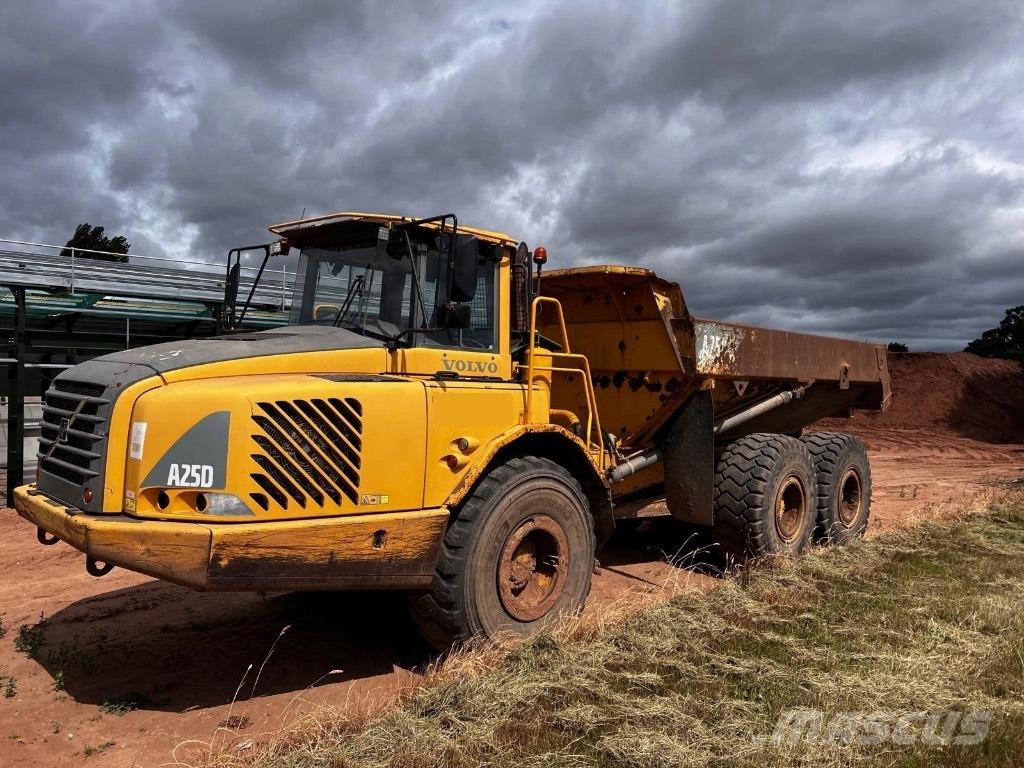 Volvo A 25 D Kĺbové nákladné autá