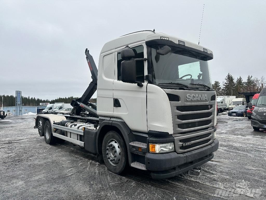 Scania G450 6x2*4 Hákový nosič kontajnerov