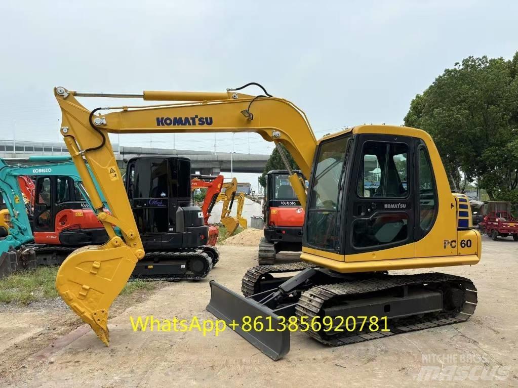 Komatsu PC70-6 Mini rýpadlá < 7t