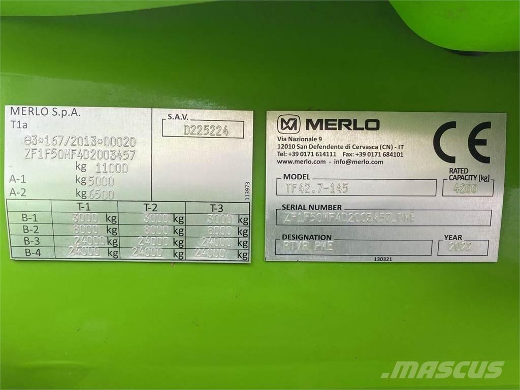 Merlo TF42.7 Teleskopické nakladače pre poľnohospodárstvo