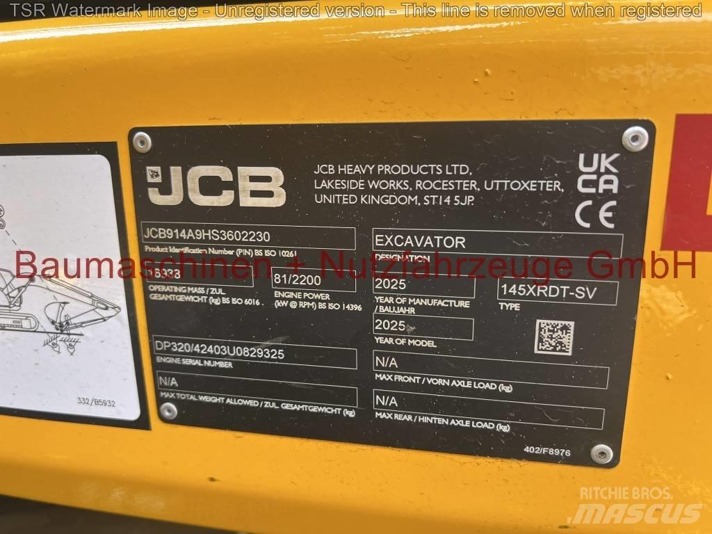 JCB 145XR -Demo- Pásové rýpadlá