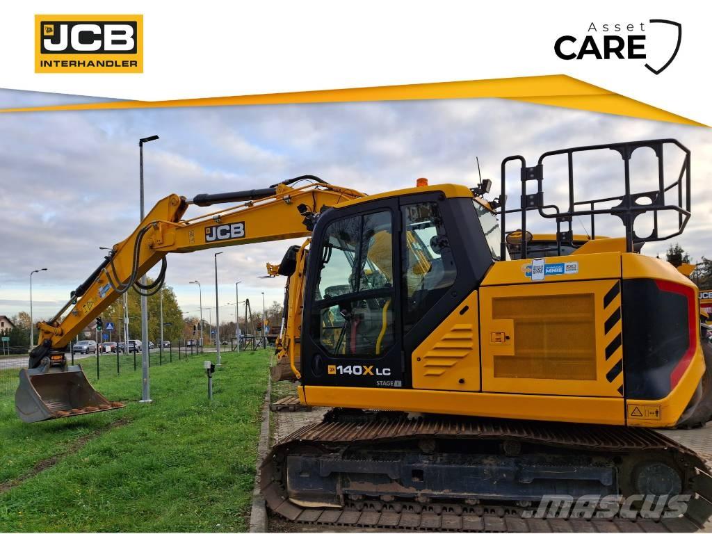 JCB 140 X Pásové rýpadlá