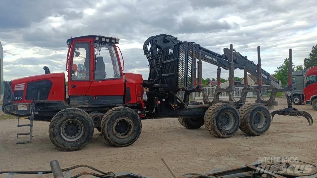 Komatsu 875 Lesné traktory