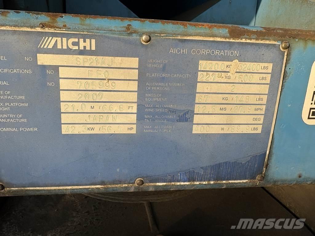 Aichi Sp21aj Teleskopické plošiny
