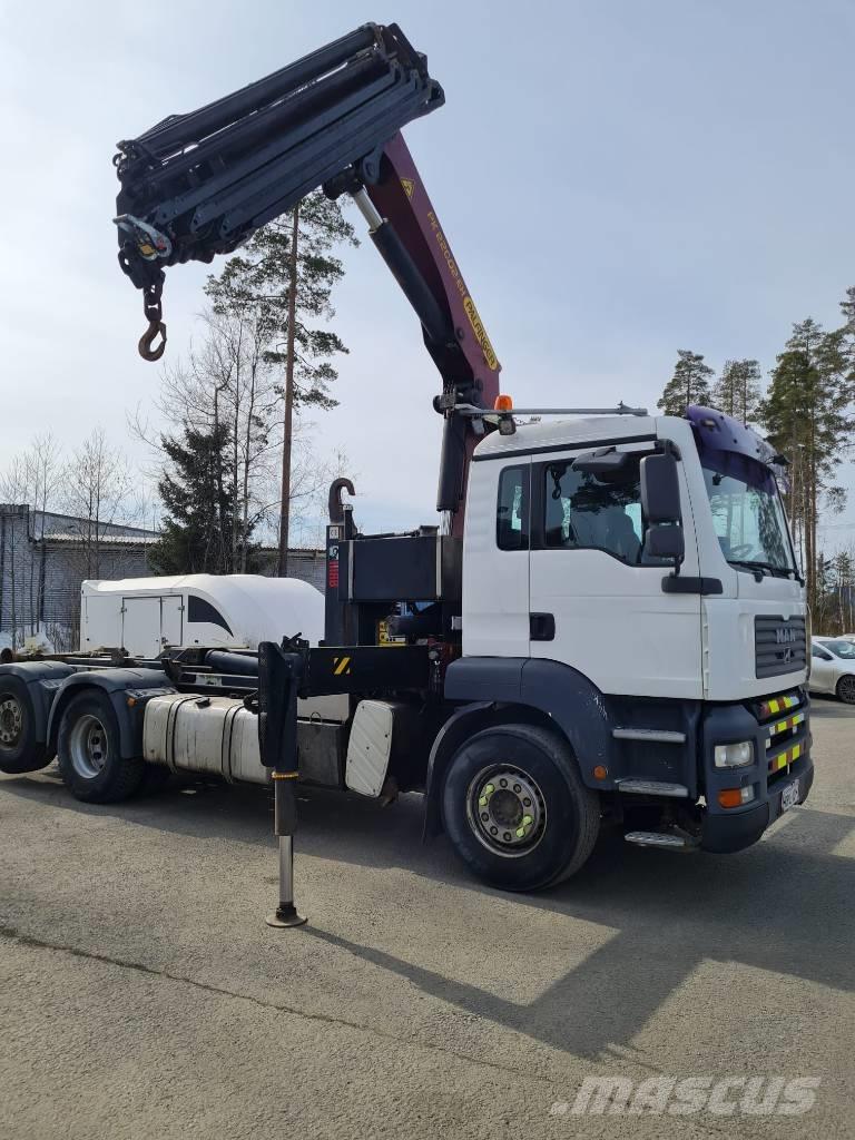 MAN TGA 26.480 Hákový nosič kontajnerov