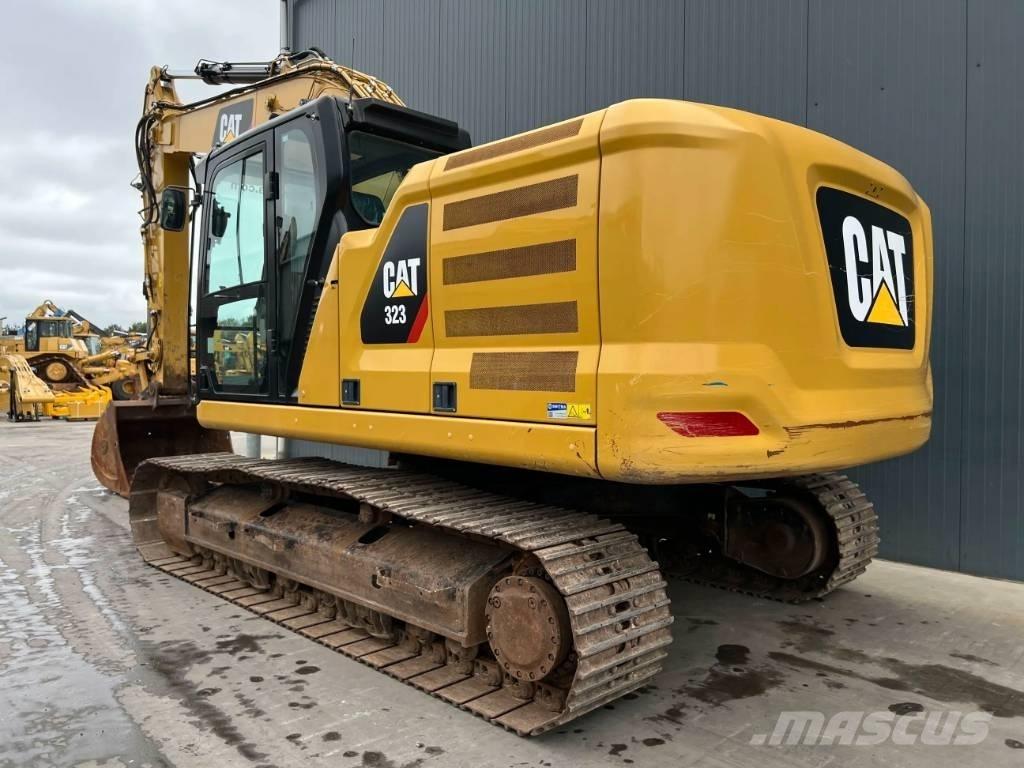 CAT 323 07A Pásové rýpadlá