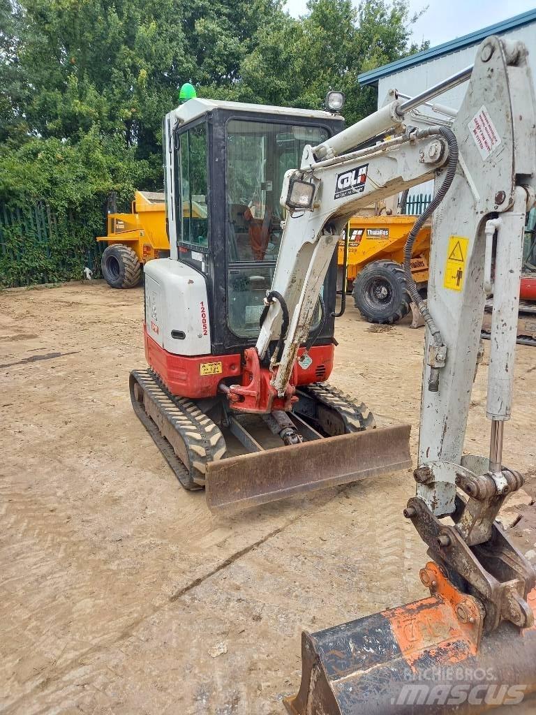 Takeuchi TB 23 R Mini rýpadlá < 7t