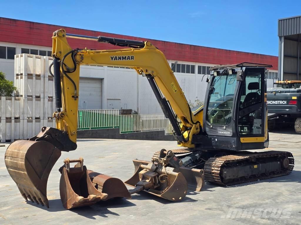 Yanmar Vio 80-1 Midi rýpadlá 7 t - 12 t