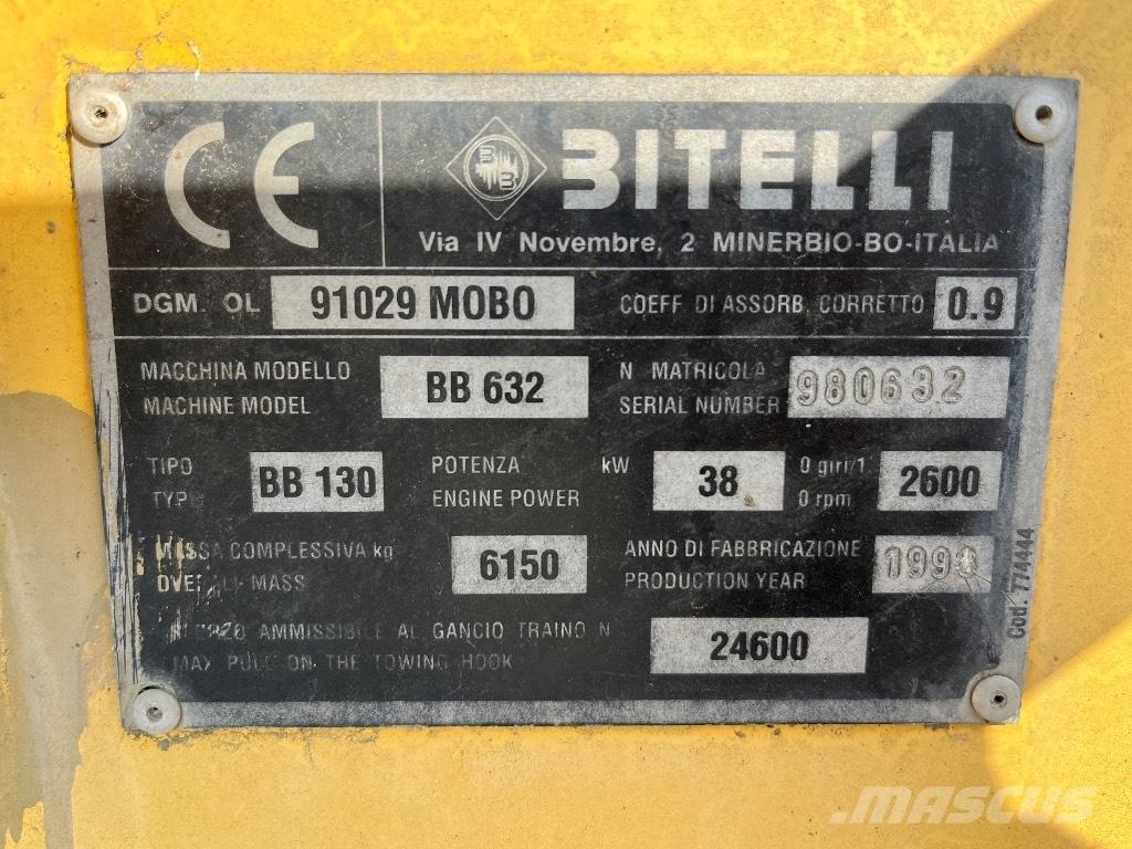 Bitelli BB 632 Finišéry
