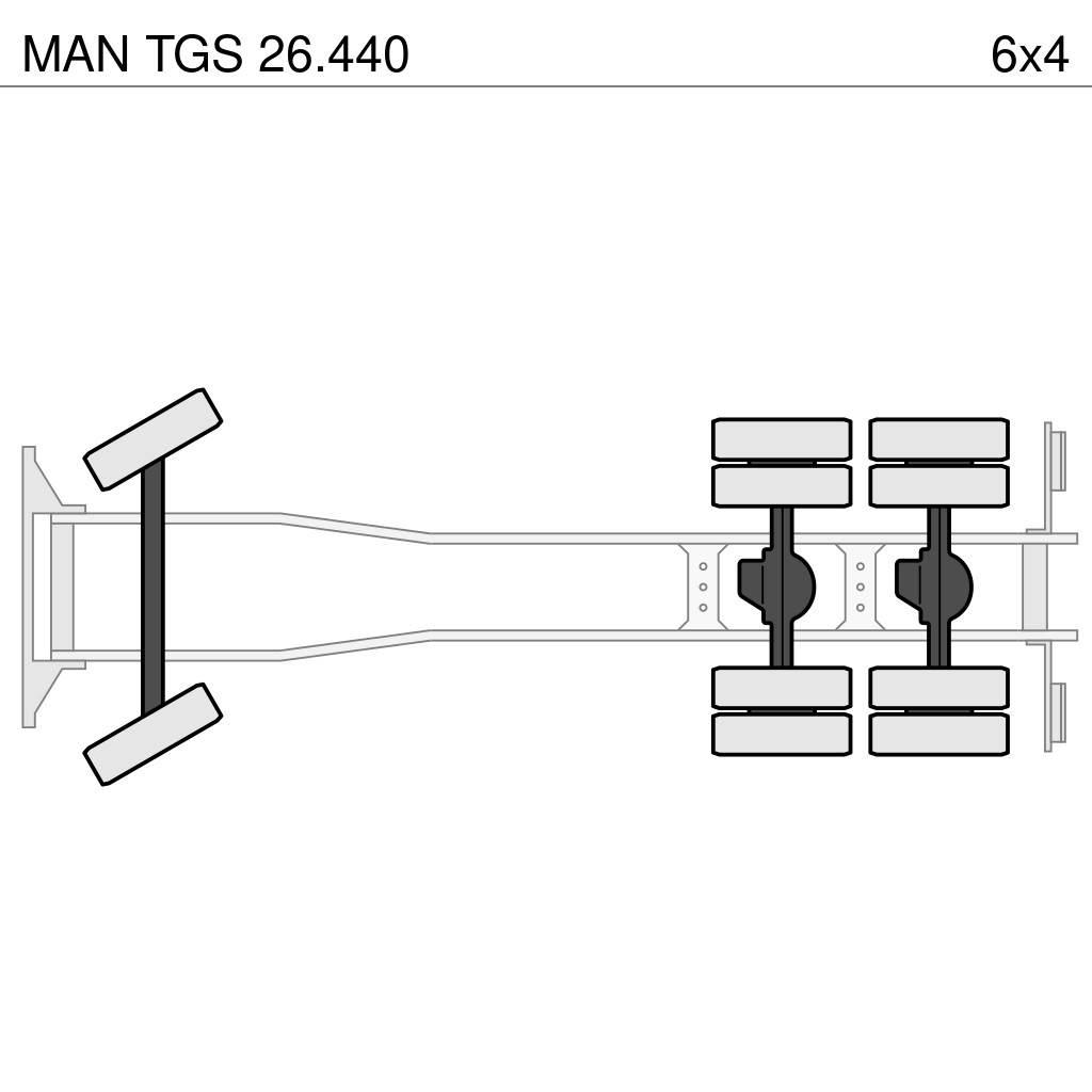 MAN TGS 26.440 Sklápače