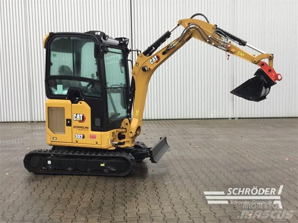 CAT 302 CR Kolesové rýpadlá