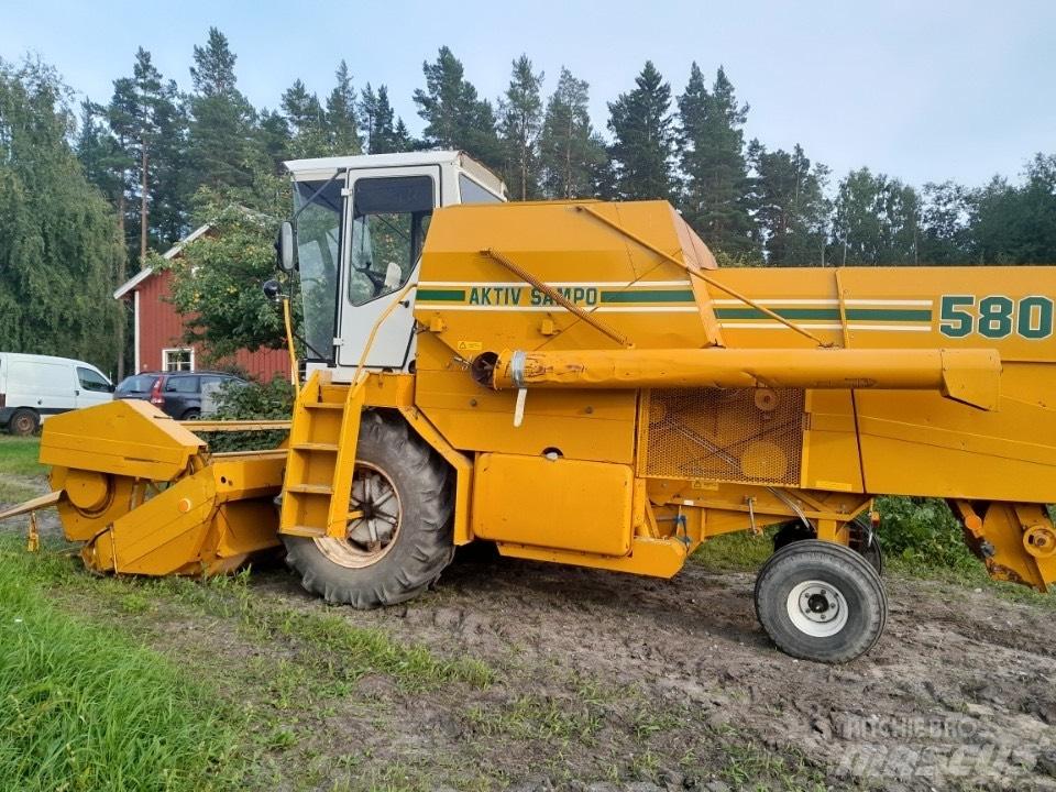 Sampo 580 Kombinované zberacie stroje