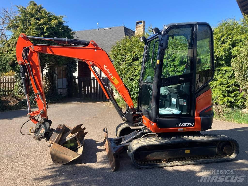 Kubota U 27 Mini rýpadlá < 7t
