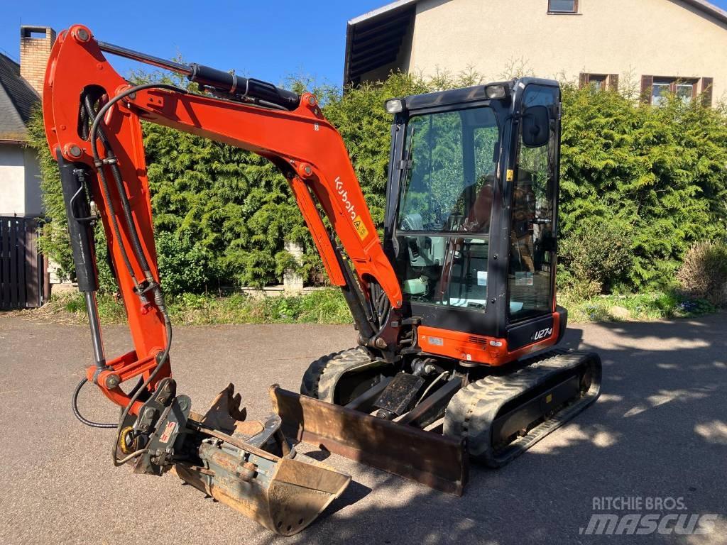 Kubota U 27 Mini rýpadlá < 7t