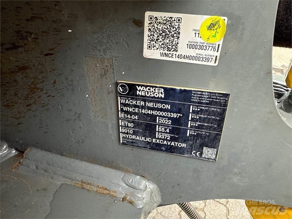 Wacker Neuson ET90 Pásové rýpadlá