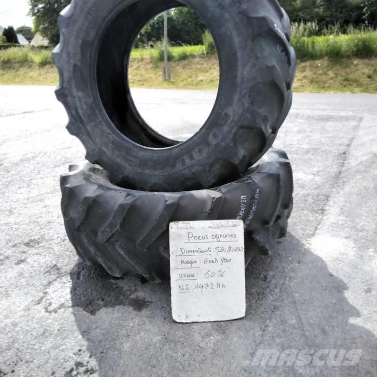 Goodyear 580/70R38 Pneumatiky, kolesá a ráfiky