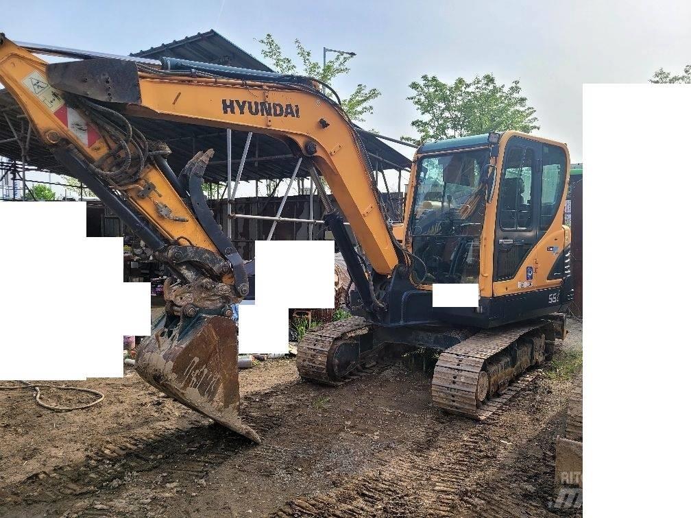 Hyundai Robex 55 Mini rýpadlá < 7t