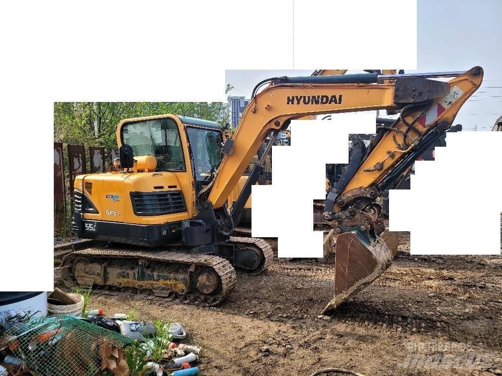 Hyundai Robex 55 Mini rýpadlá < 7t