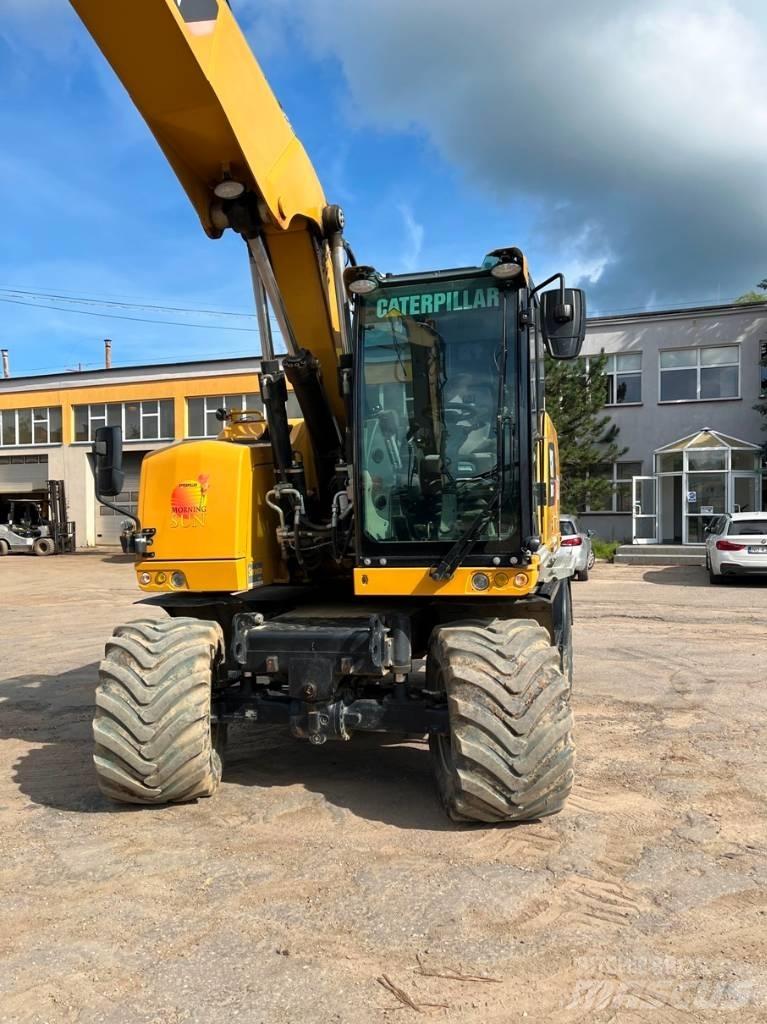 CAT M 314 F Kolesové rýpadlá