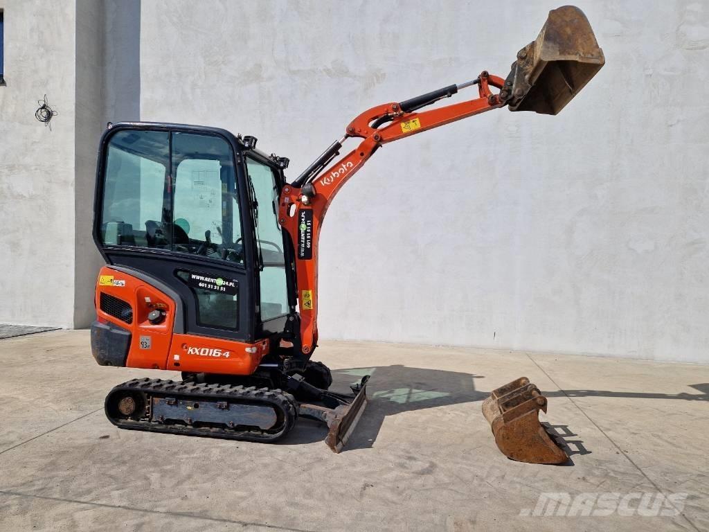 Kubota KX 016-4  P334 Mini rýpadlá < 7t