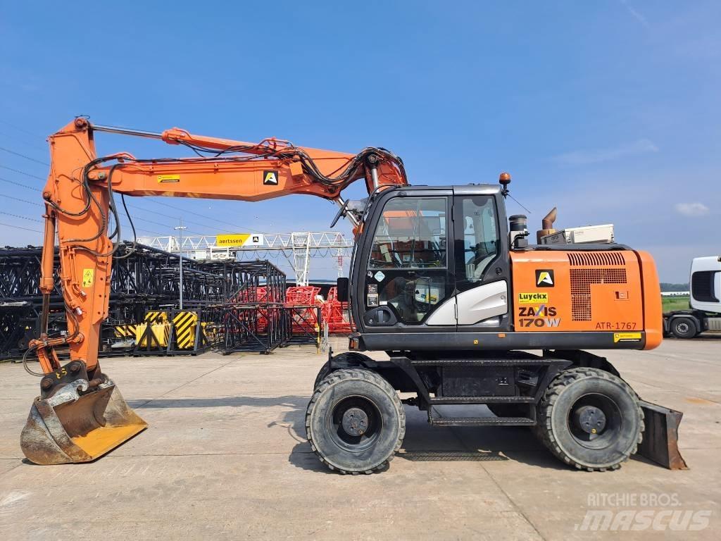 Hitachi ZX170W-5B Kolesové rýpadlá
