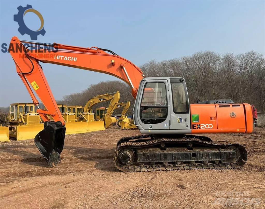 Hitachi EX 200 Pásové rýpadlá