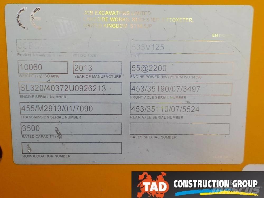 JCB 535-125 Teleskopické manipulátory
