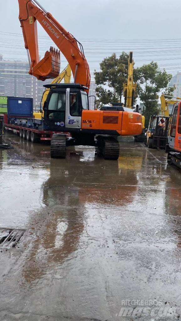 Hitachi ZX 210 Pásové rýpadlá