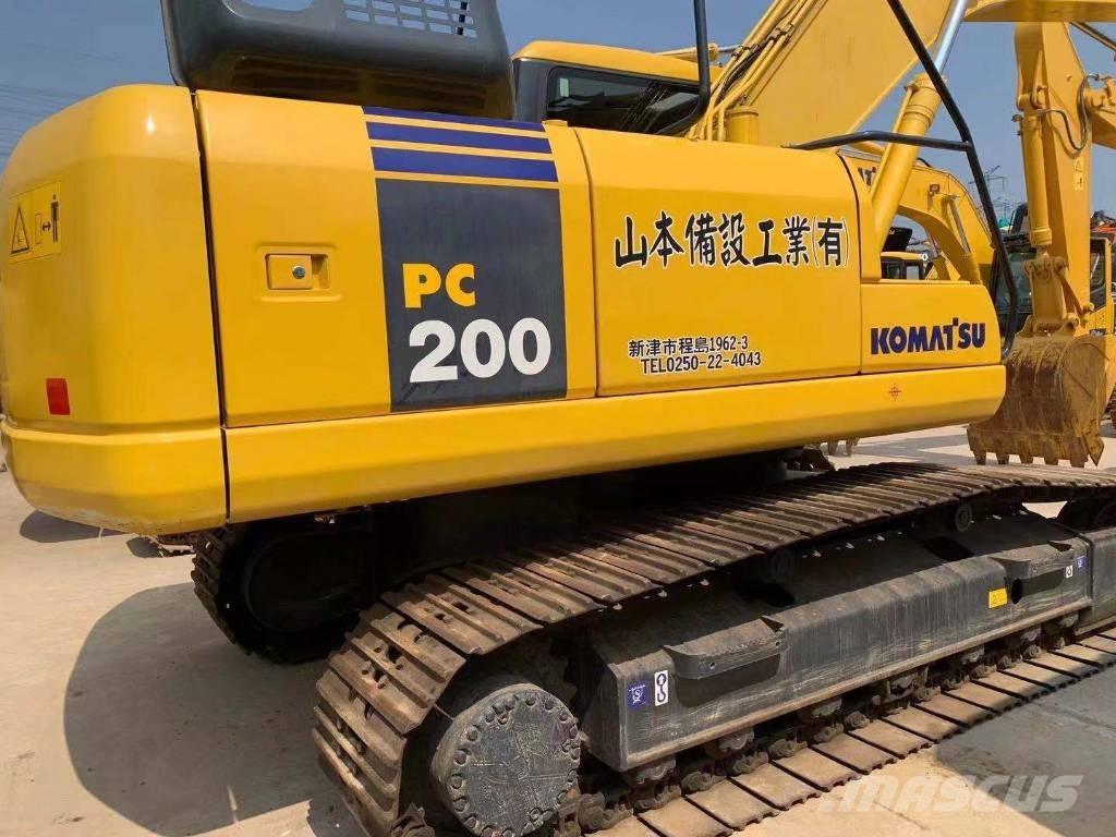 Komatsu pc200-7 Pásové rýpadlá