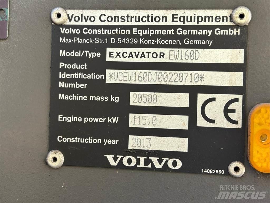 Volvo EW 160 D Kolesové rýpadlá