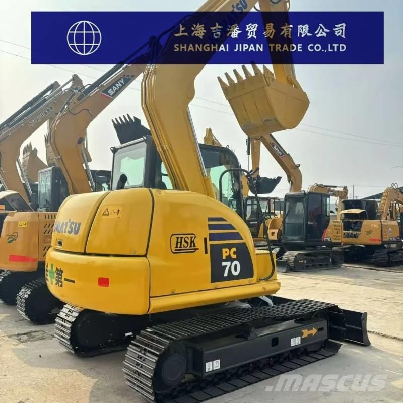 Komatsu PC 70 Pásové rýpadlá