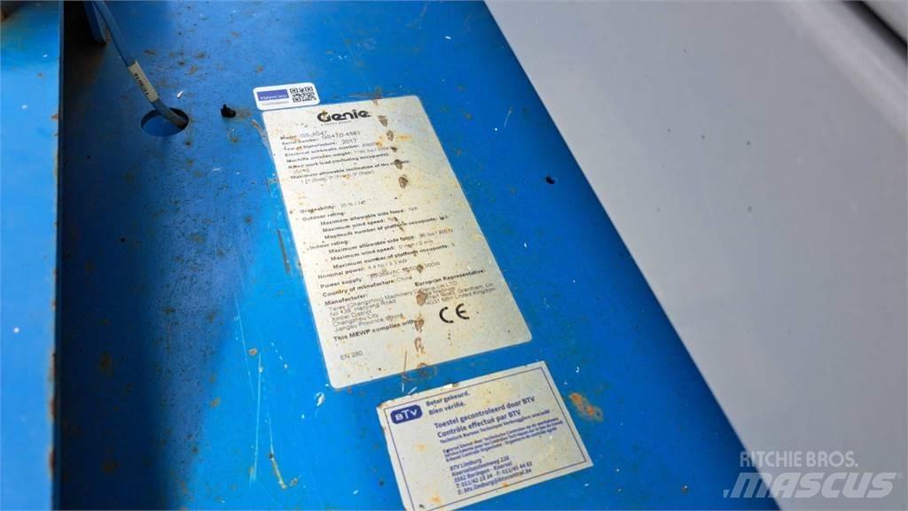 Genie GS4047 Nožnicové zdvíhacie plošiny