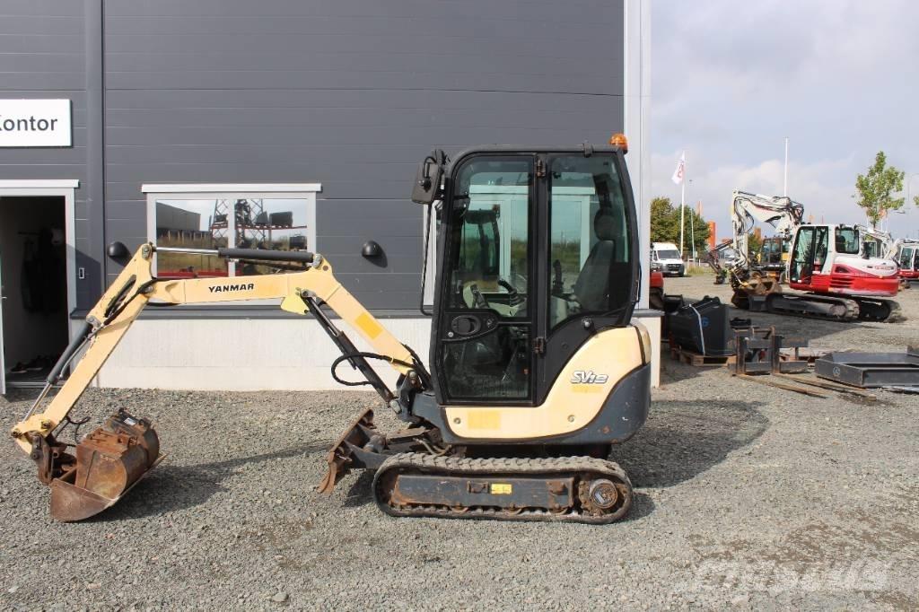 Yanmar SV 18 Mini rýpadlá < 7t