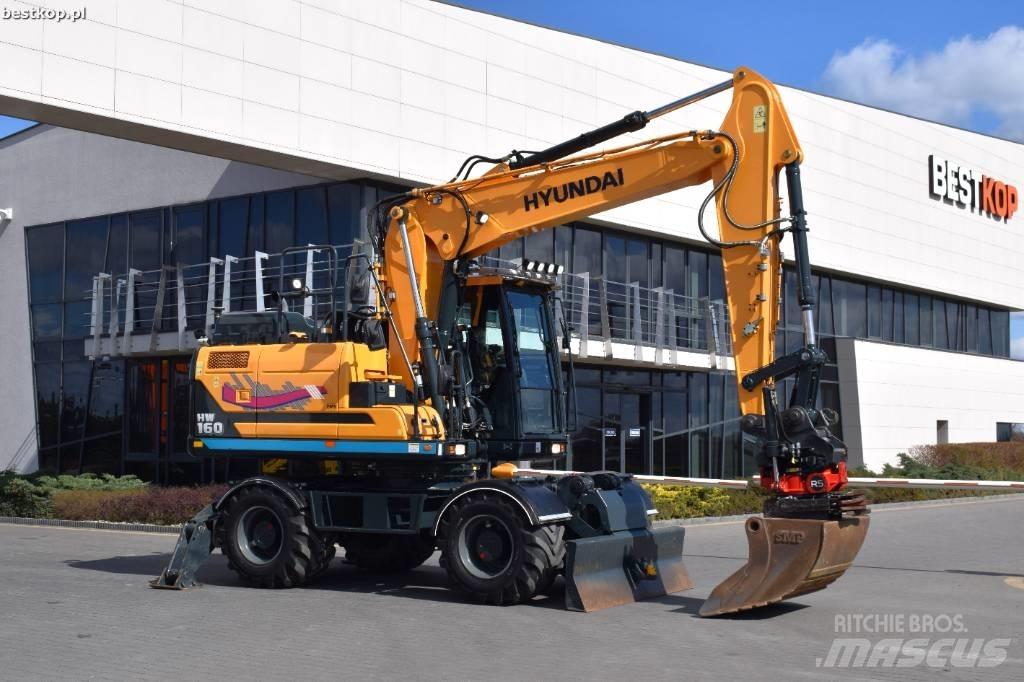 Hyundai HW 160 Kolesové rýpadlá