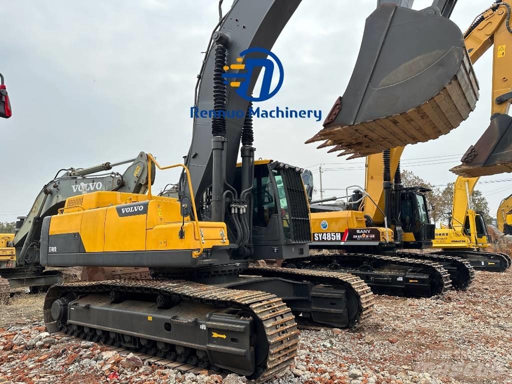 Volvo EC 480DL Pásové rýpadlá