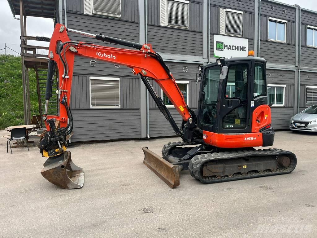 Kubota U 55-4 Mini rýpadlá < 7t