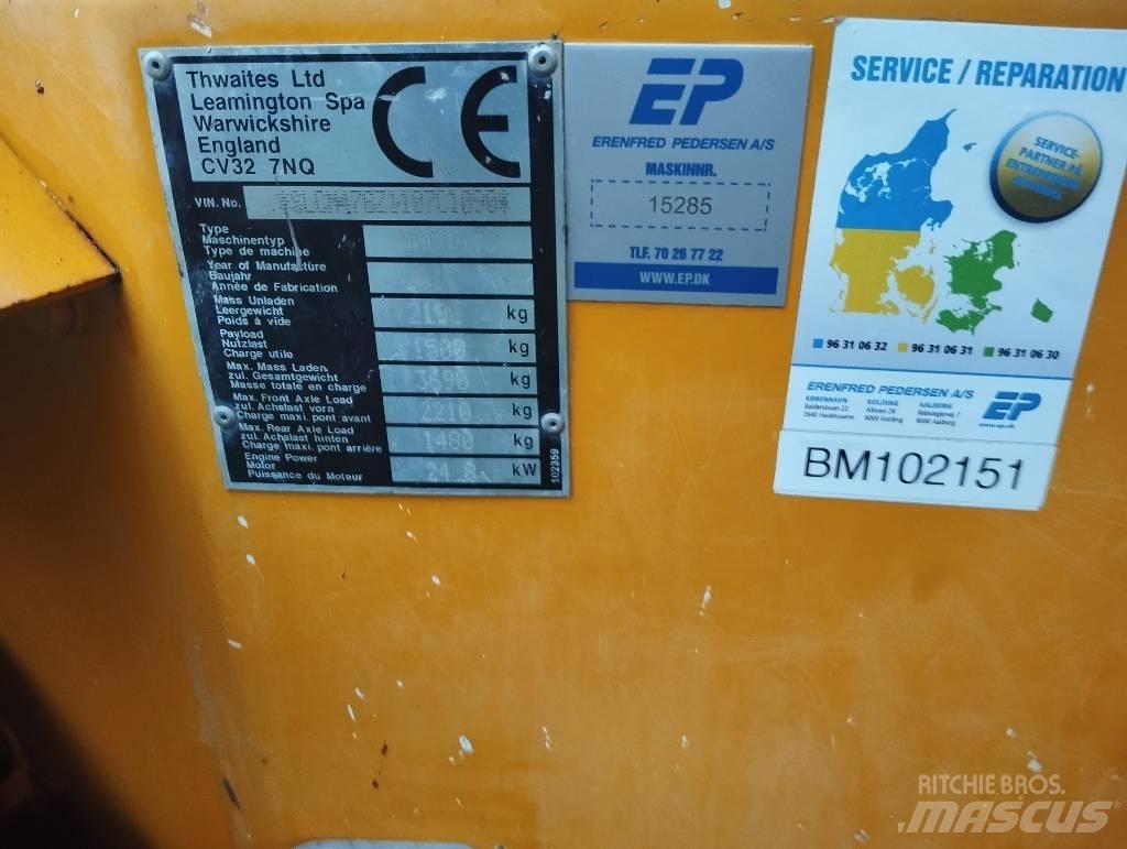 Thwaites 1.5 Tonne Stavebné sklápače