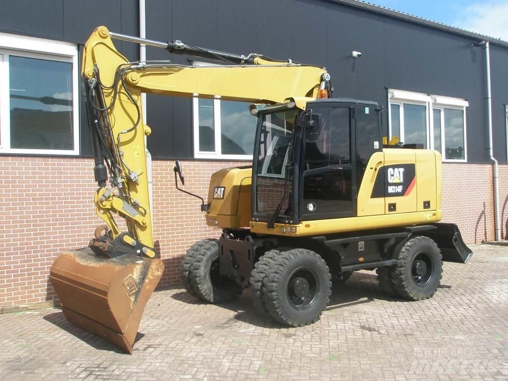CAT M314F Kolesové rýpadlá