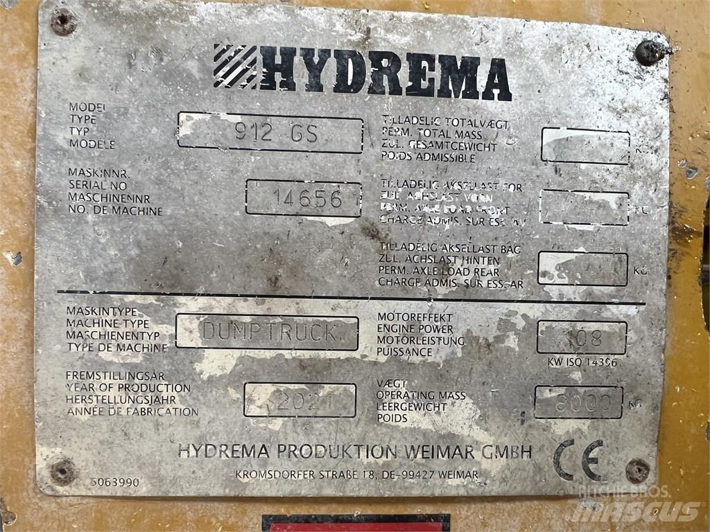 Hydrema 912 GS Stavebné sklápače