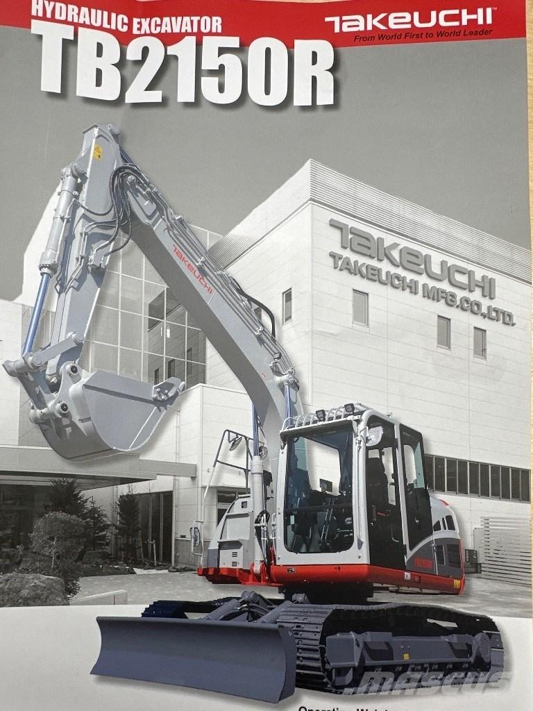Takeuchi TB 2150 R Pásové rýpadlá