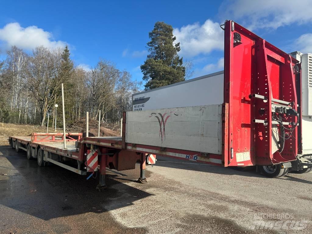 HRD Jumbotrailer Valníkové návesy/Návesy sa sklápacím bočnicami