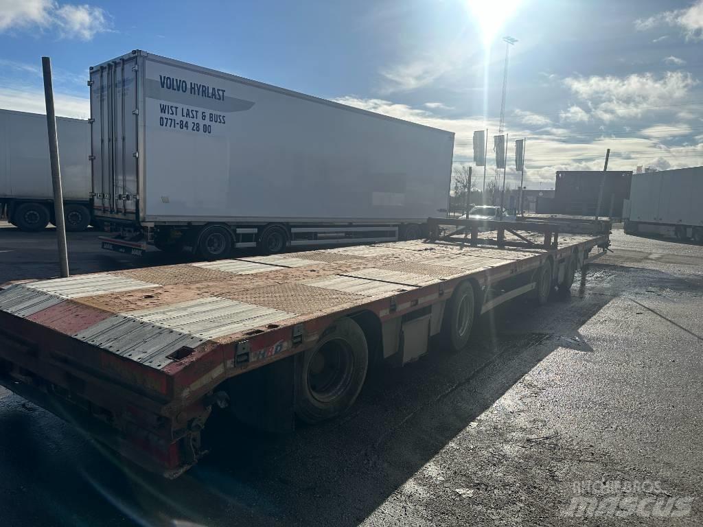 HRD Jumbotrailer Valníkové návesy/Návesy sa sklápacím bočnicami