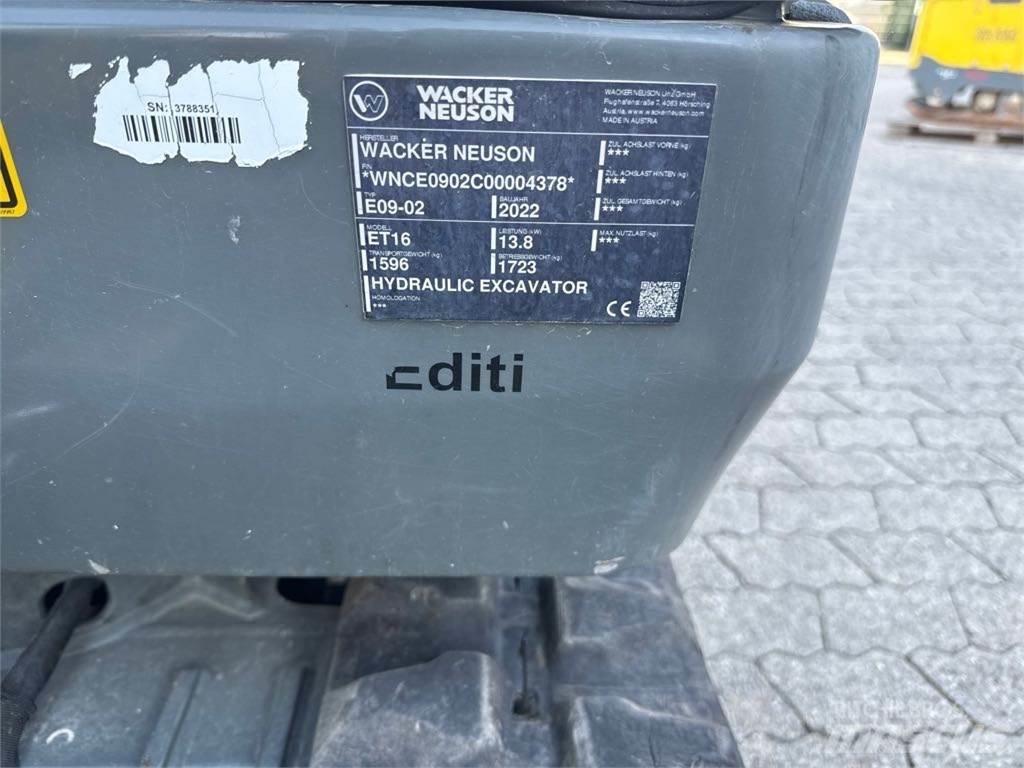 Wacker Neuson ET16 Pásové rýpadlá